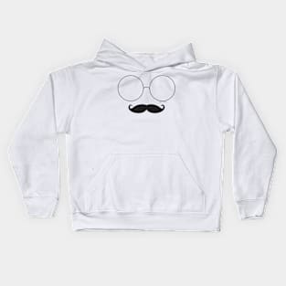 Glasses Mustachio II Kids Hoodie